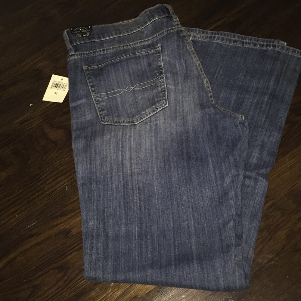 NWT Lucky brand sweet boot jeans 33